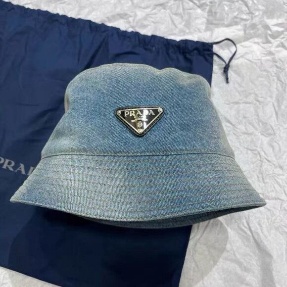 Prada Denim Bucket Hat, Interpreting Urban Fashion - Picture 4 of 4